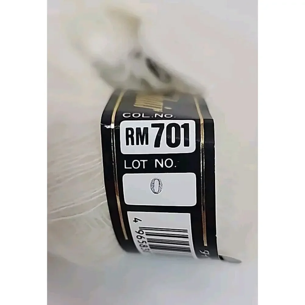 Diacharelle Diamond Knitting Yarn Mohair‎ Wool Color RM 701 White Lot of 10 U325